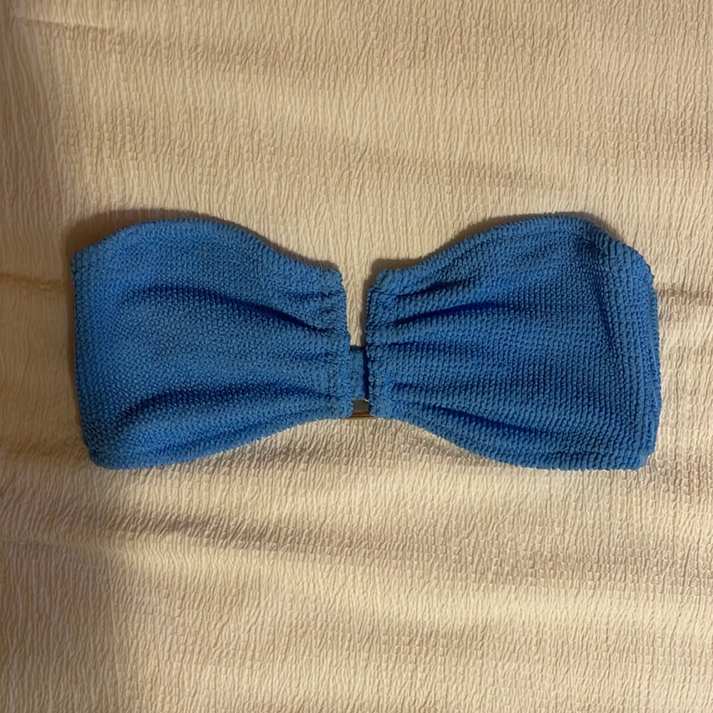 NWOT strapless bikini top